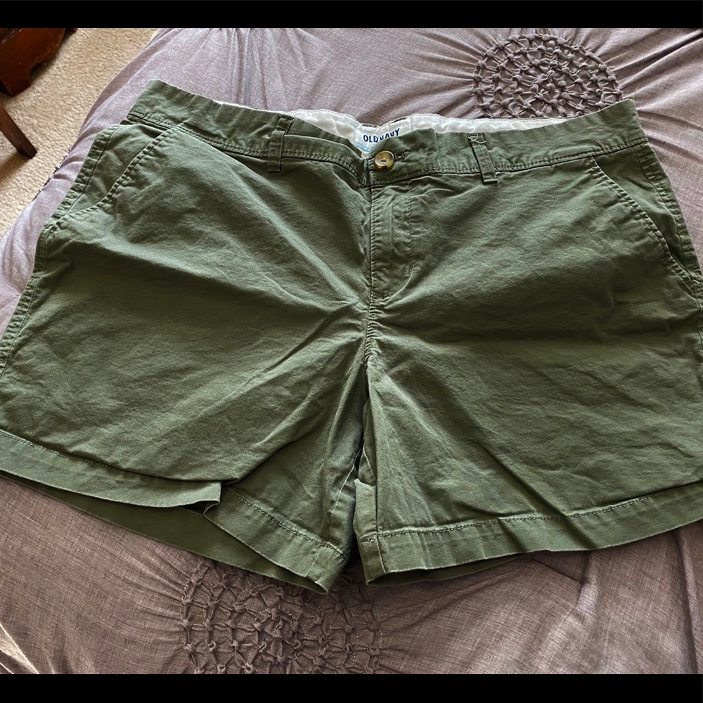 Old Navy Olive Shorts